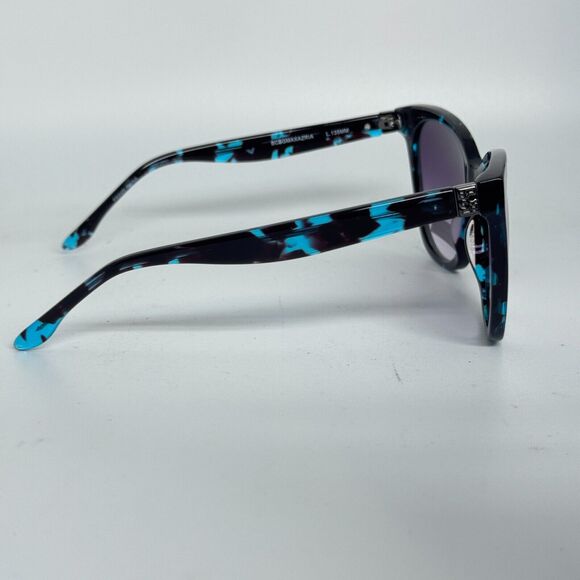 BCBGMAXAZRIA Sunglasses FLAWLESS BLACK MULTI Purple Lenses H16617‎ main image 4